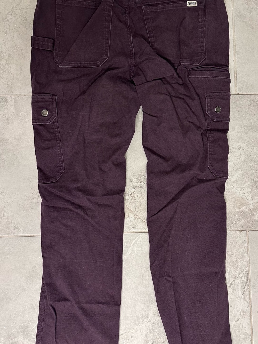 Duluth Trading Co Women's Plum Cargo Pants - Multi-Pocket Utility - Picture 2 of 3